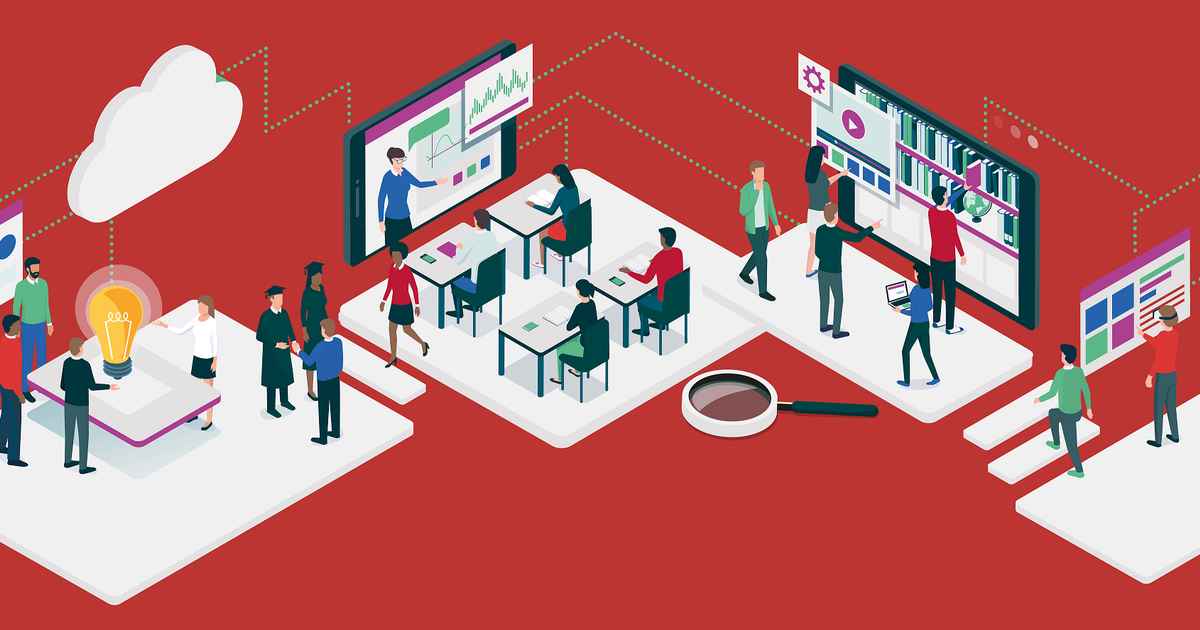 Technology themed abstract background